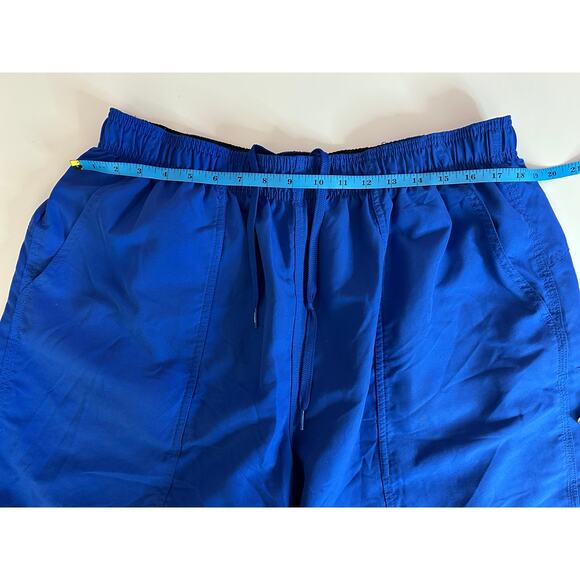 Speedo Men's Swim Lined Trunks Solid Blue Volley Board Shorts Mens Size XXL - Picture 5 of 11